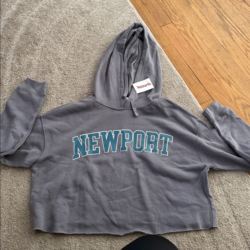 Newport Gray Women's Hoodie Sweater